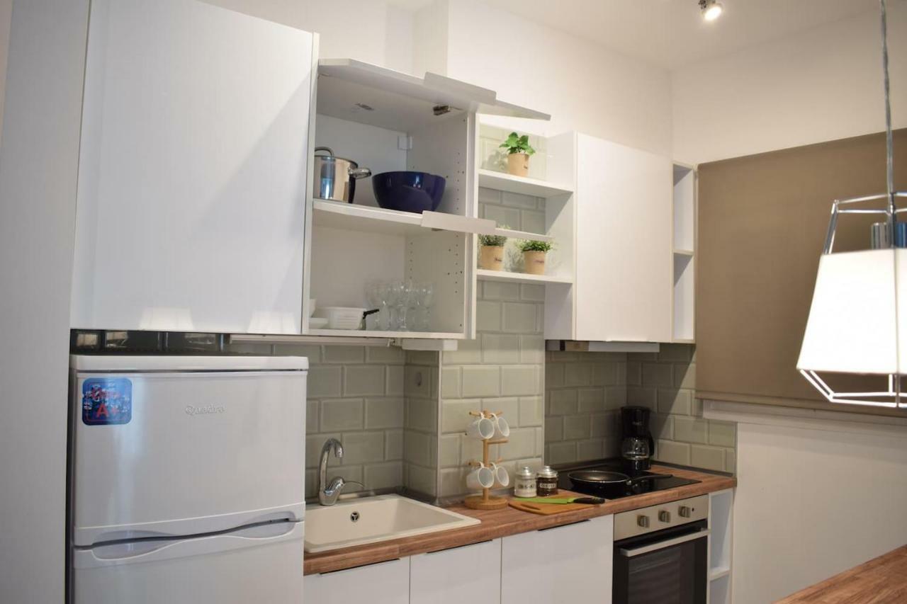 Central Luxury Apartment In Tesalonika Bagian luar foto