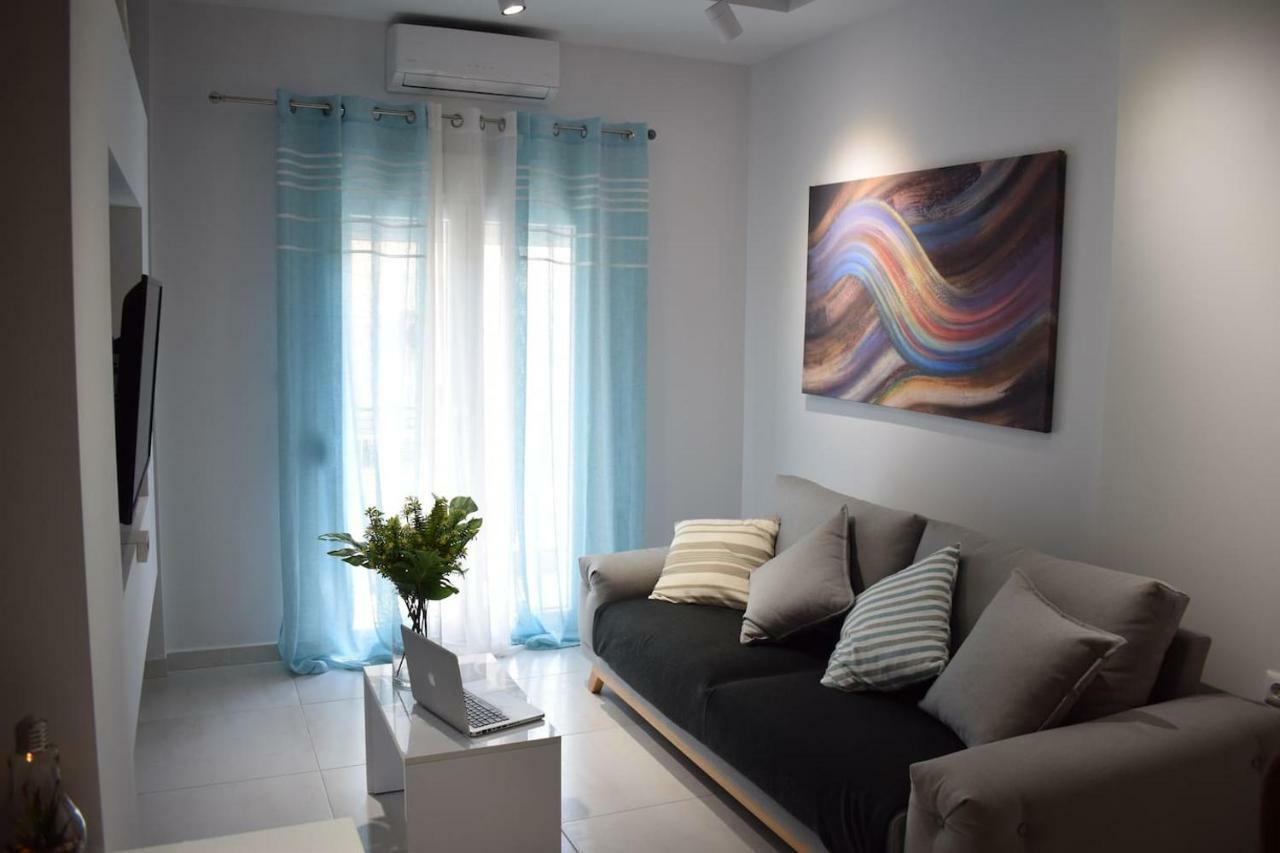 Central Luxury Apartment In Tesalonika Bagian luar foto